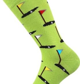 Trendy společenské ponožky DEPATÉ Sólo golf 43-46 (29-31)