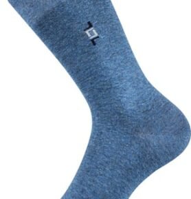 Společenské ponožky DESPOK jeans melé 43-46 (29-31)