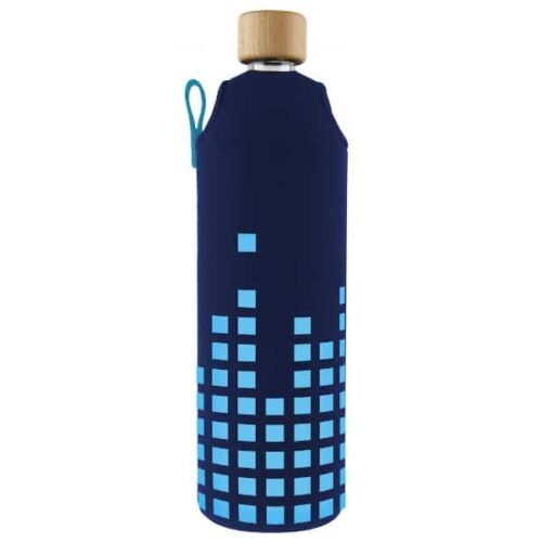 Drink it Skleněná láhev s neoprénovým obalem Dešťovka 700ml