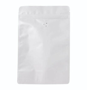 Doypack sáček s ventilem 200*300 mm, 750 g, bílý mat, 10 ks