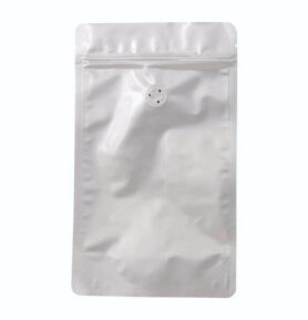 Doypack sáček s ventilem, 160*270 mm, 250 g, ALU lesklý, 10 ks