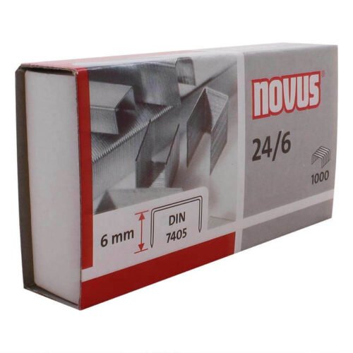 Drátky do sešívačky Novus 24/6 - 1000ks