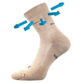 Ponožky ENIGMA Medicine VoXX béžová 47-50 (32-34)