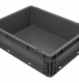 Tavobal Přepravka euro plná 400*300*110 mm šedá