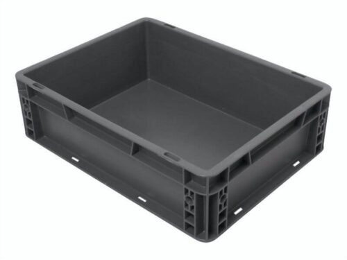Tavobal Přepravka euro plná 400*300*110 mm šedá
