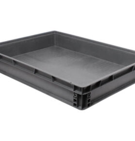 Tavobal Přepravka euro plná 800*600*110 mm šedá