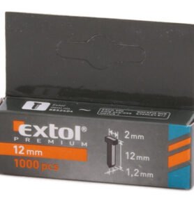 Hřebíky EXTOL PREMIUM 12mm, 2,0*0,52*1,2mm, 1000ks