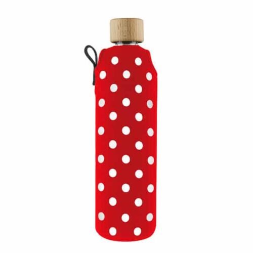 Drink it Skleněná láhev s neoprénovým obalem Ferda 300ml
