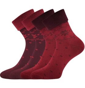 Ponožky FROTANA red wine 39-42 (26-28)