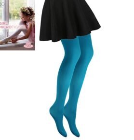 Dívčí punčochové kalhoty GIRL MICRO TIGHTS 50 DEN biscay bay 122-128