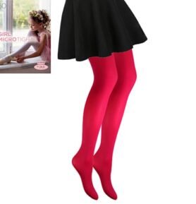 Dívčí punčochové kalhoty GIRL MICRO TIGHTS 50 DEN hot pink 110-116