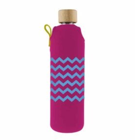 Drink it Skleněná láhev s neoprénovým obalem Heligonka 300ml