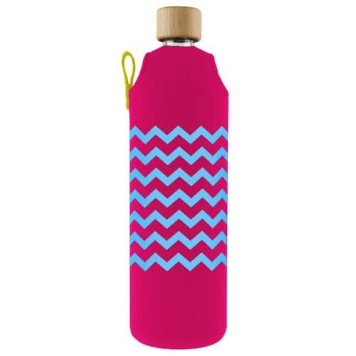 Drink it Skleněná láhev s neoprénovým obalem Heligonka 700ml