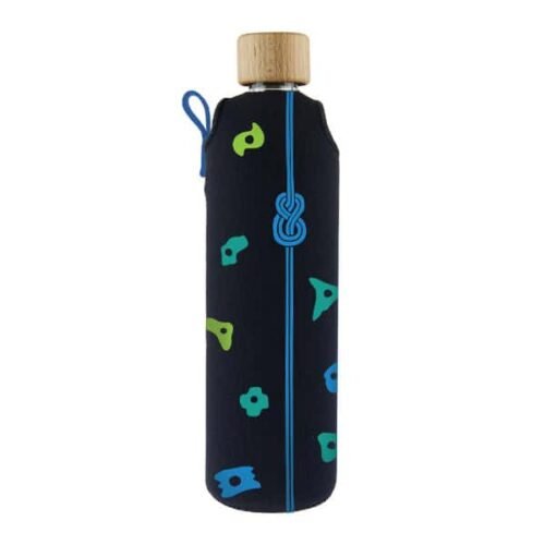 Drink it Skleněná láhev s neoprénovým obalem Horolezec 300ml