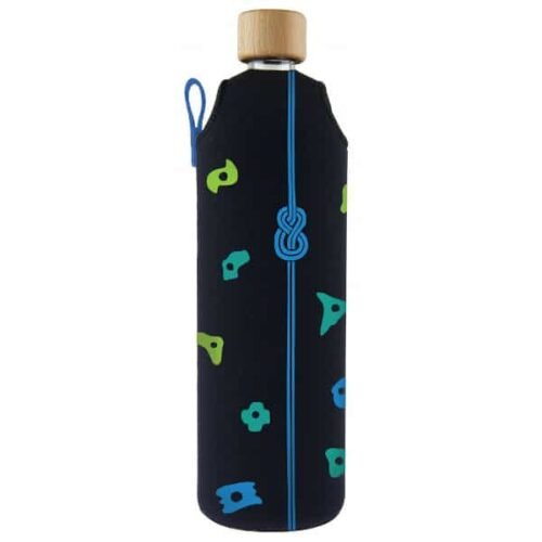 Drink it Skleněná láhev s neoprénovým obalem Horolezec 700ml