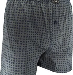 Pánské trenýrky Lonka KARLOS DIGI kostky 3XL