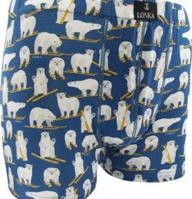 Pánské boxerky KEVIN medvědi 3XL