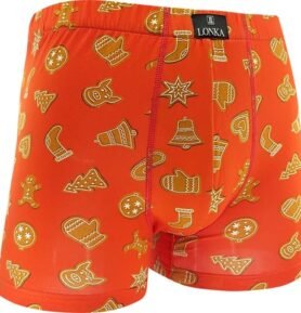 Pánské boxerky KEVIN perníčky 3XL