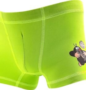 Chlapecké boxerky s Krtečkem KR 003 zelená 122-128