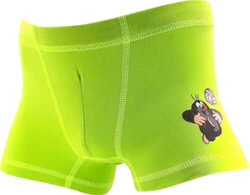 Chlapecké boxerky s Krtečkem KR 003 zelená 122-128