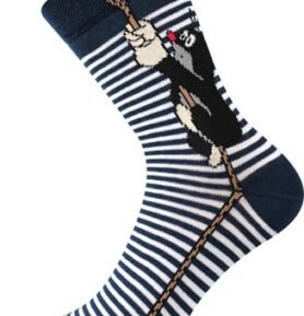 Ponožky s krtečkem KR 111 navy 35-38 (23-25)