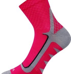 Ponožky VoXX KRYPTOX magenta/šedá 35-38 (23-25)