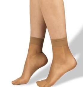Punčochové ponožky LADY SOCKS 17 DEN / 2 páry beige uni