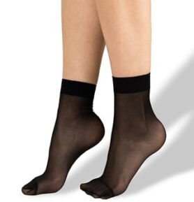 Punčochové ponožky LADY SOCKS 17 DEN / 2 páry nero uni