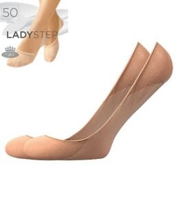 Punčochové ťapky LADY STEP 50 DEN / 2 páry beige uni