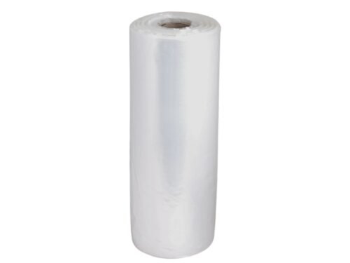 LDPE hadice 600 mm, 50 my, čirá, role cca 20 kg