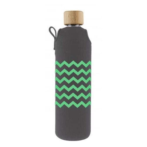 Drink it Skleněná láhev s neoprénovým obalem Lemonka 300ml