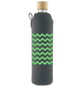 Drink it Skleněná láhev s neoprénovým obalem Lemonka 500ml