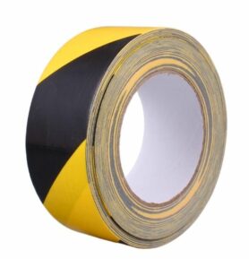 TAVOBAL Výstražná lepící páska Duct Tape 48 mm*30 m, žlutočerná