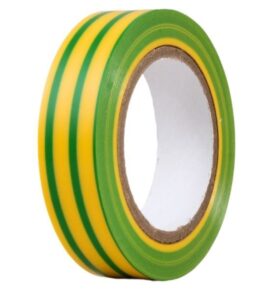 EMOS Izolační páska PVC 15mm / 10m zelenožlutá F61515