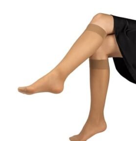 Punčochové podkolenky LADY KNEE SOCKS 17 DEN / 2 páry beige uni