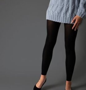 Dámské legíny  MICRO 50 DEN nero XL/176-182/116