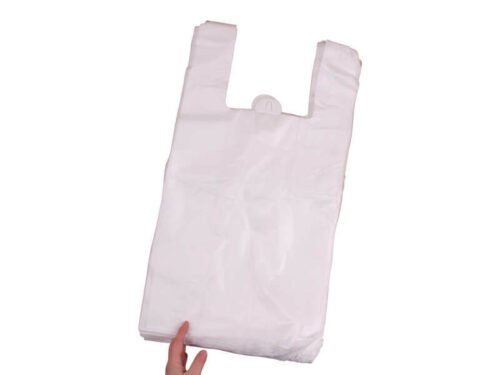 Taška 15 kg, 30+20*60 cm, balení blok 200 ks, bílá