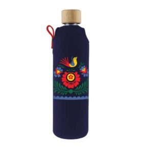Drink it Skleněná láhev s neoprénovým obalem Napisa 300ml