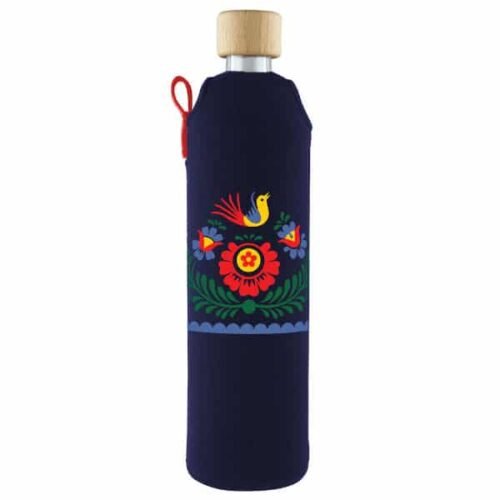 Drink it Skleněná láhev s neoprénovým obalem Napisa 500ml