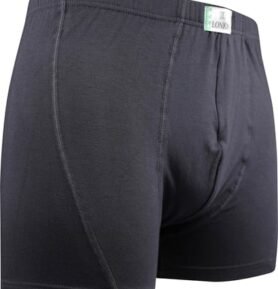 Pánské bambusové boxerky NORBERT tmavě šedá 3XL