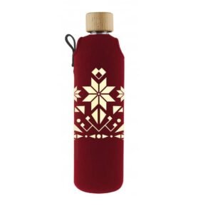 Drink it Skleněná láhev s neoprénovým obalem Norek 300ml