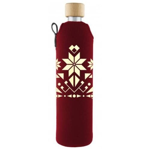 Drink it Skleněná láhev s neoprénovým obalem Norek 500ml