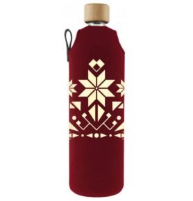 Drink it Skleněná láhev s neoprénovým obalem Norek 700ml