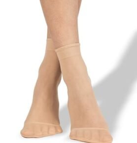 Punčochové ponožky NYLON SOCKS 20 DEN / 2 páry camel uni