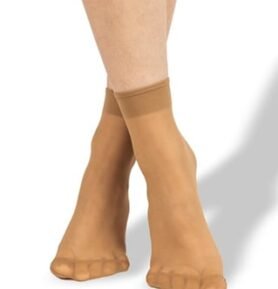 Punčochové ponožky NYLON SOCKS 20 DEN / 2 páry opal uni