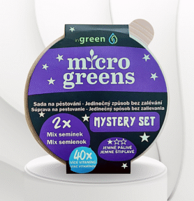 Bujónka InGreen Microgreens set 2+2 Mystery set