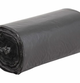 Odpadkové pytle LDPE 60l, 60*70 cm, černé, role 50 ks