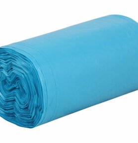 Odpadkové pytle LDPE 60l, 60*70 cm, modré, role 50 ks
