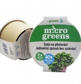 Bujónka InGreen Microgreens set 2+2 Ředkvička