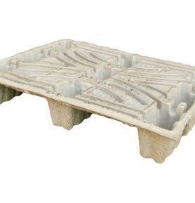 Paleta z nasávané kartonáže, 800*600*130 mm, recyklovaný papír